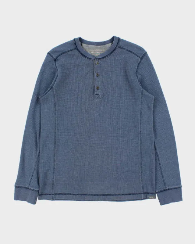 Vintage Eddie Bauer Long Sleeve Waffle T-shirt - M made by Eddie Bauer