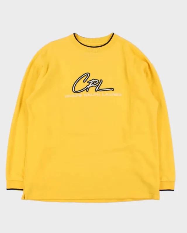 Vintage Chaps Ralph Lauren Spell Out Sweatshirt - M sold by Rokit