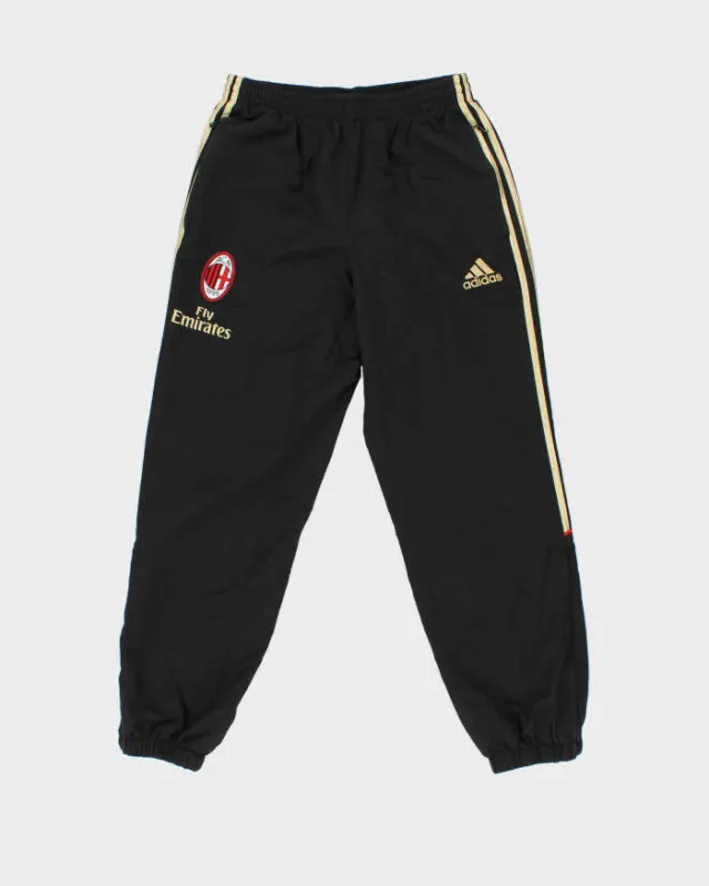 Vintage Y2K 2010 Adidas AC Milan FC Tracksuit Bottoms - W30 L28 made by Rokit