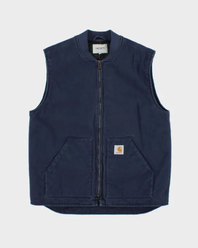 Vintage Carhartt Classic Canvas 3M Thinsulate Workwear Gilet - XXL sold by Rokit