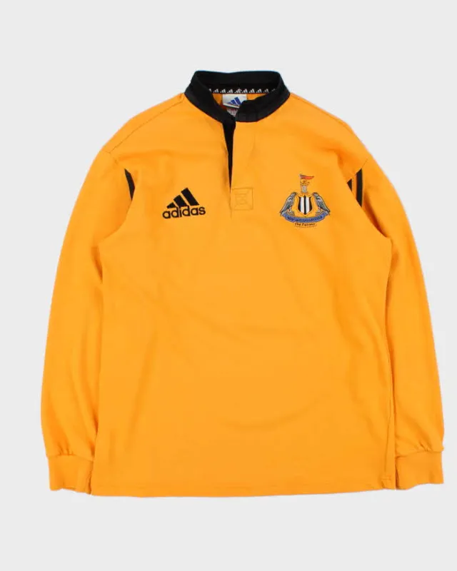 Vintage 2000 Adidas Newcastle Falcons RFC Away Long Sleeve Rugby Shirt - M sold by Rokit