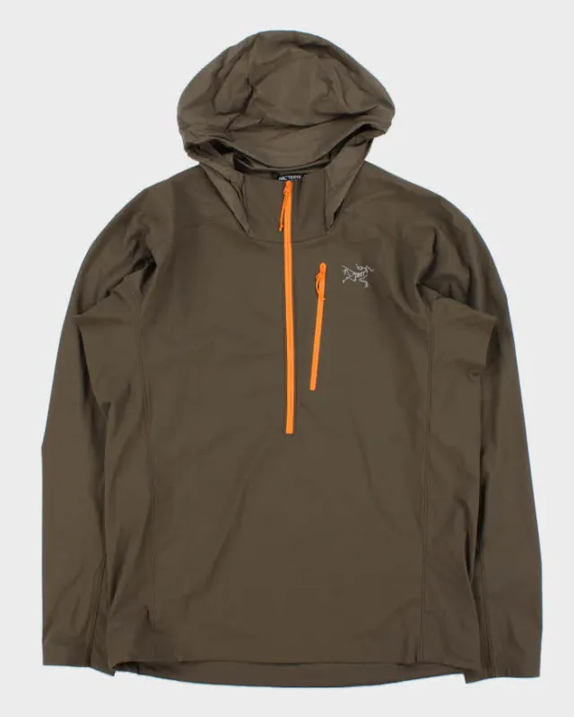 Vintage Arc'teryx Psiphon SL Riptide Lighweight Hooded Pullover Jacket - L sold by Rokit