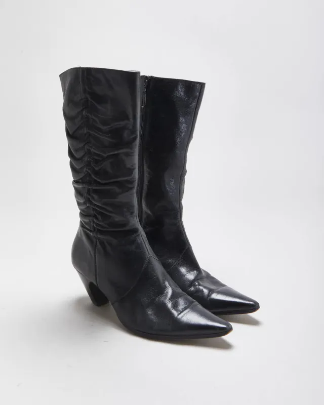 Vintage Seychelles Leather Synched Detail Boots - UK5.5 sold by Rokit