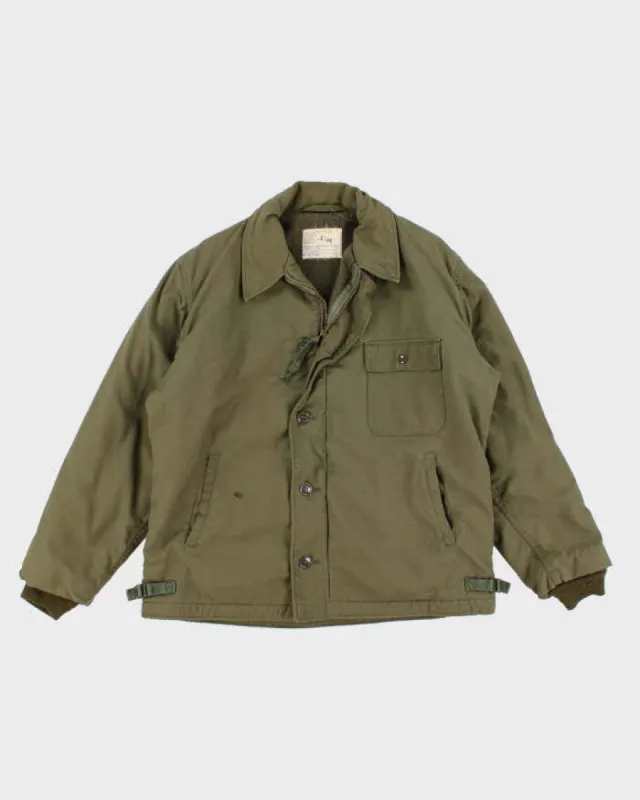 70s US Navy Deck Jacket Large sold by Rokit
