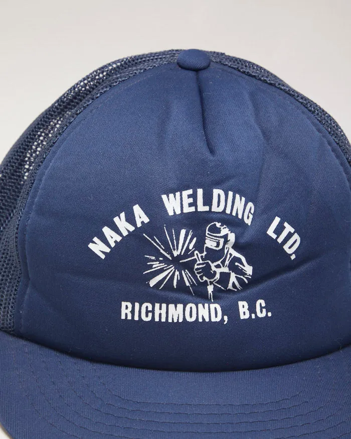 Y2k 00s Naka Welding ltd Trucker Cap sold by Rokit product image thumbnail 3