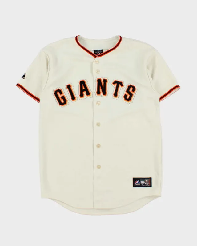 Vintage 2012 Majestic MLB San Francisco Giants Baseball Jersey - S sold by Rokit