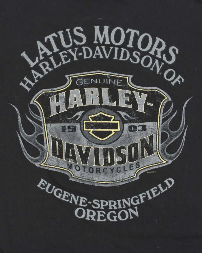 Vintage Harley Davidson #1 Eugene Oregon Crewneck T-Shirt - L sold by Rokit product image thumbnail 5