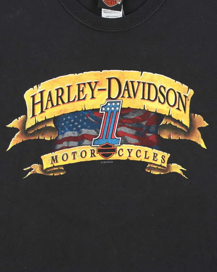 Vintage Harley Davidson #1 Eugene Oregon Crewneck T-Shirt - L sold by Rokit product image thumbnail 4
