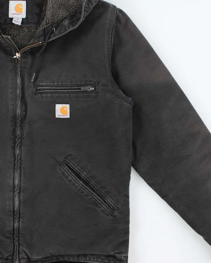 Vintage Carhart Fleece Lined Hooded Workwear Jacket - S sold by Rokit product image thumbnail 3
