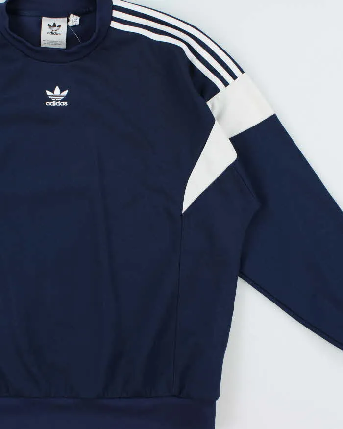 Vintage Adidas Originals Centre Trefoil Crewneck Sweatshirt - M sold by Rokit product image thumbnail 3