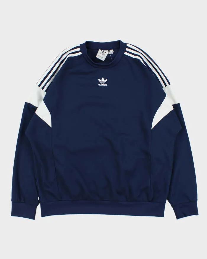 Vintage Adidas Originals Centre Trefoil Crewneck Sweatshirt - M sold by Rokit