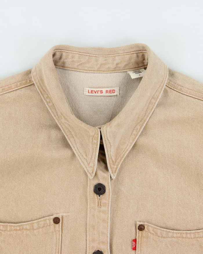 Vintage Levi's Red Tab Women's Oversized Long Sleeve Denim Over Shirt - M sold by Rokit product image thumbnail 5