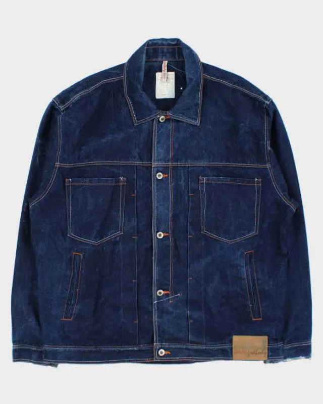 Vintage Y2K 00s Godbody Baggy Japanese Denim Jacket - XL made by Rokit