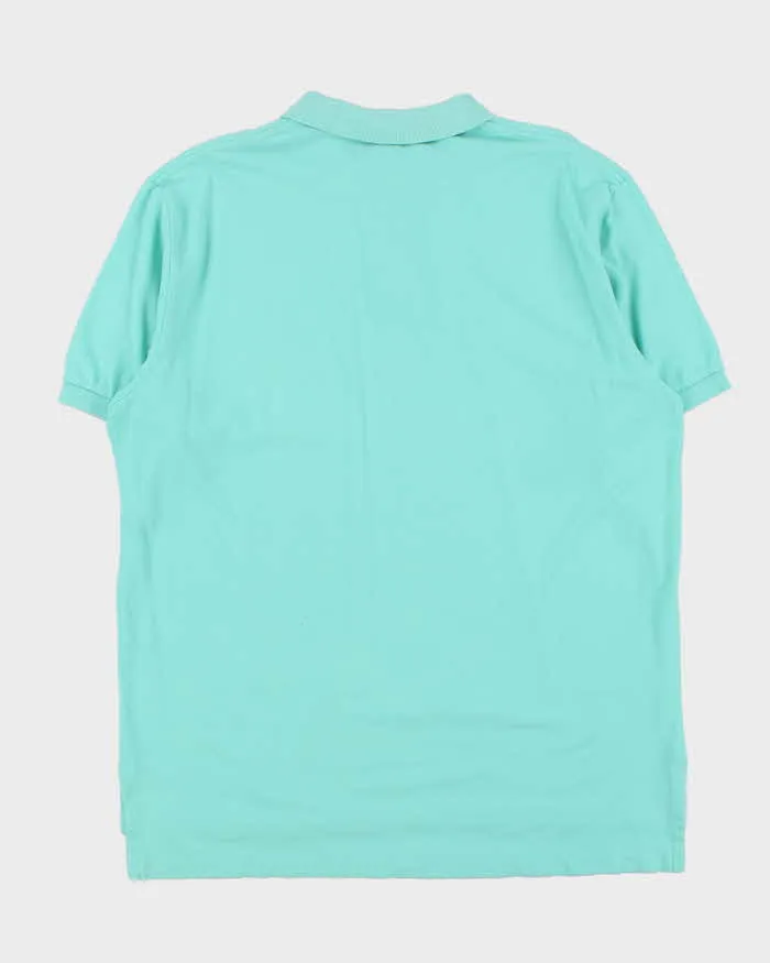 Vintage Y2K 00s Polo Ralph Lauren Spearmint Short Sleeve Polo Shirt - XL sold by Rokit product image thumbnail 2