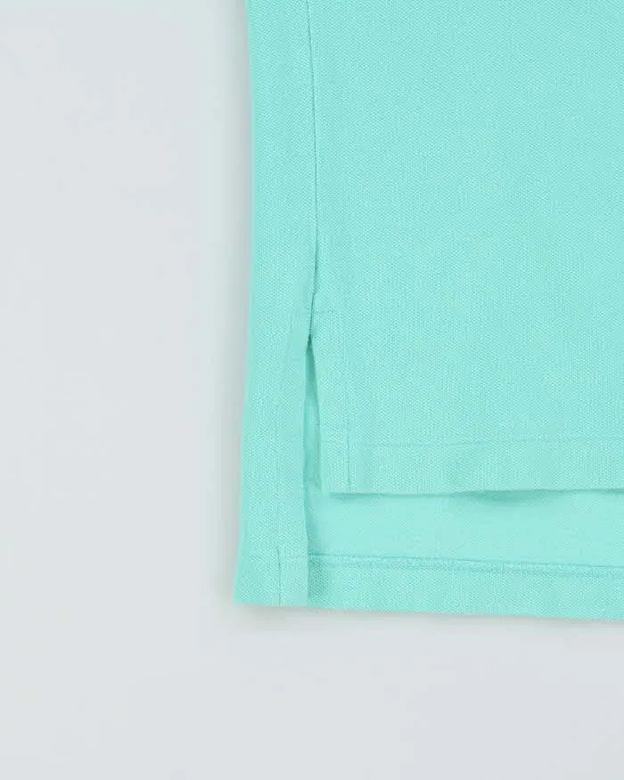 Vintage Y2K 00s Polo Ralph Lauren Spearmint Short Sleeve Polo Shirt - XL sold by Rokit product image thumbnail 4