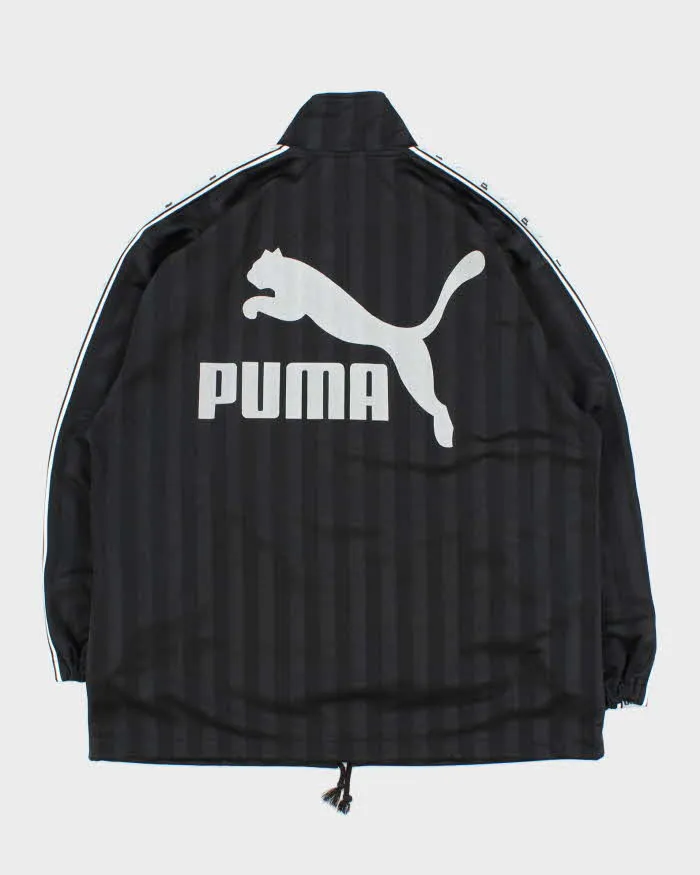 Vintage 1990s Puma Striped Reverse Spell Out Football Track Jacket - L sold by Rokit product image thumbnail 2