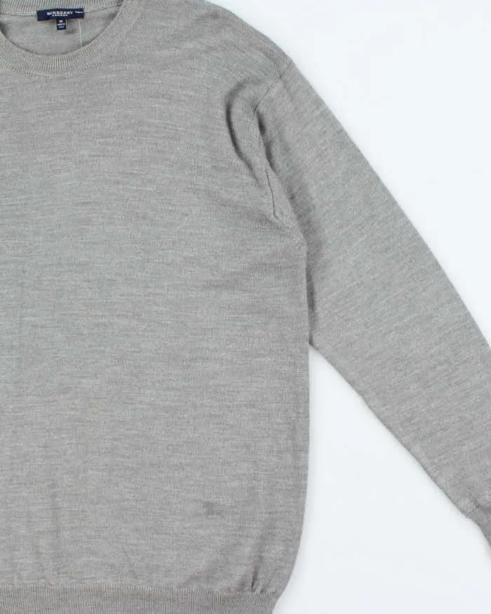 Vintage Y2K 00s Burberry Merino Wool Crewneck Knit Jumper - M sold by Rokit product image thumbnail 3