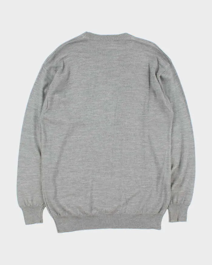 Vintage Y2K 00s Burberry Merino Wool Crewneck Knit Jumper - M sold by Rokit product image thumbnail 2