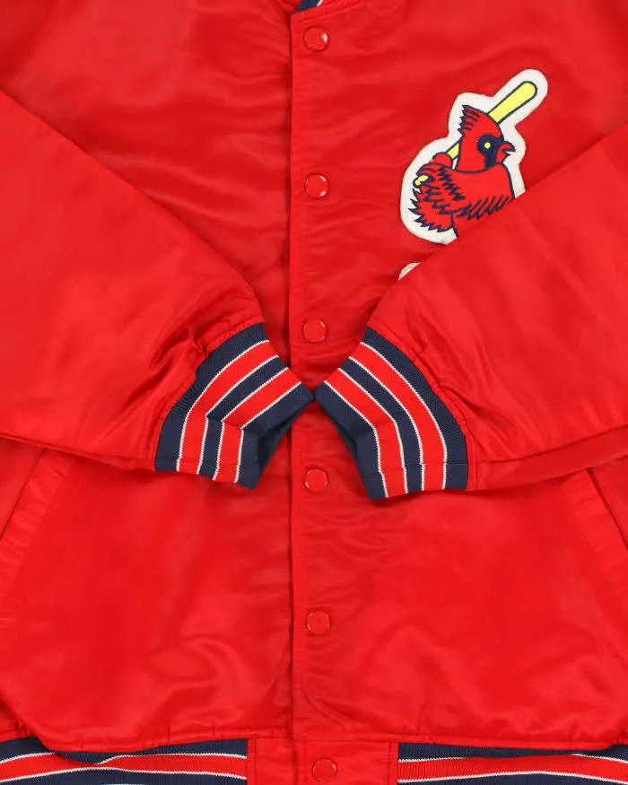 Vintage 1990s Starter St. Louis Cardinals Satin Varsity Baseball Jacket - L sold by Rokit product image thumbnail 5