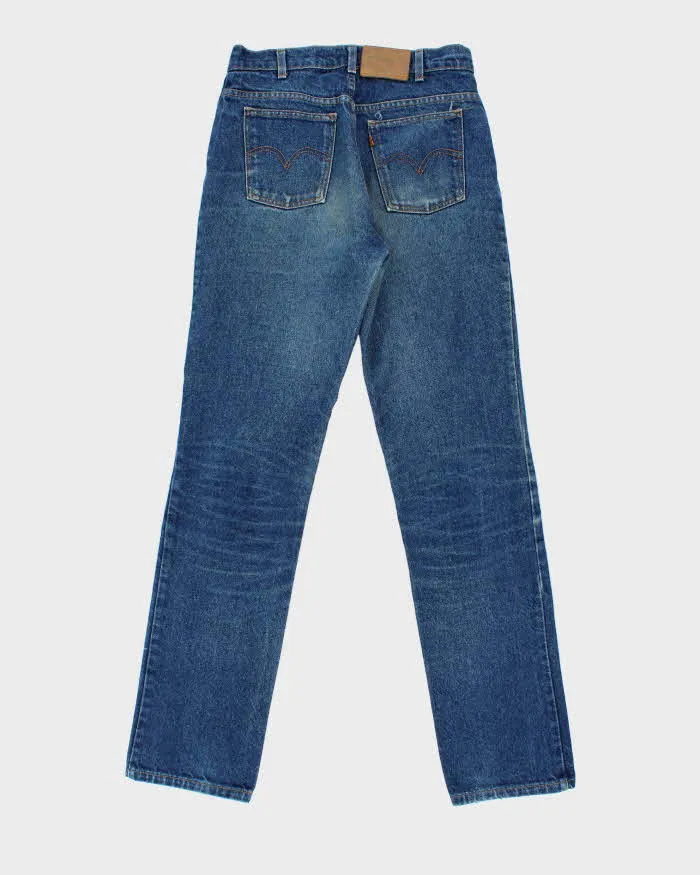 Vintage 1990s Levi's 619 Orange Tab Straight Leg Denim Jeans - W31 L34 sold by Rokit product image thumbnail 2