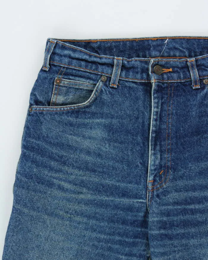 Vintage 1990s Levi's 619 Orange Tab Straight Leg Denim Jeans - W31 L34 sold by Rokit product image thumbnail 3