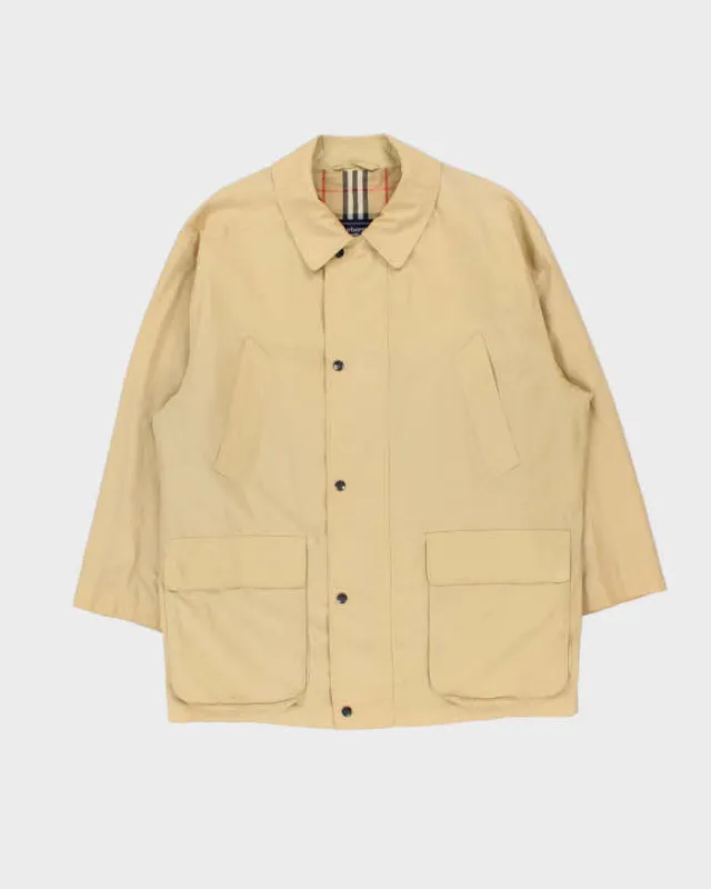 Vintage 1990s Burberry For Maruzen Tokyo Belfield Lightweight Cotton Chore Jacket - L sold by Rokit
