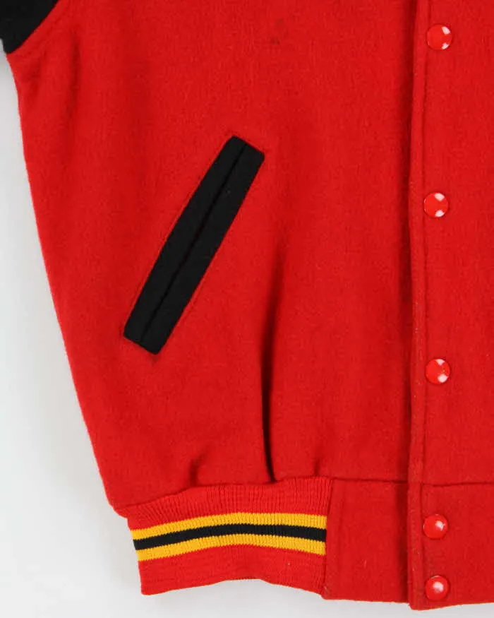 Vintage 1970s Team Skyline Wool Varsity Bomber Jacket - XS sold by Rokit product image thumbnail 4