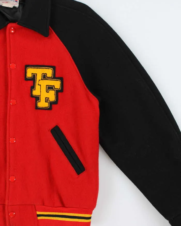 Vintage 1970s Team Skyline Wool Varsity Bomber Jacket - XS sold by Rokit product image thumbnail 3