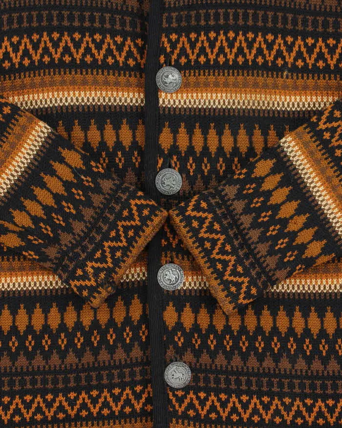 Vintage 1970s Norvyk Ren Dale Nordic Wool Ski Cardigan - M sold by Rokit product image thumbnail 4