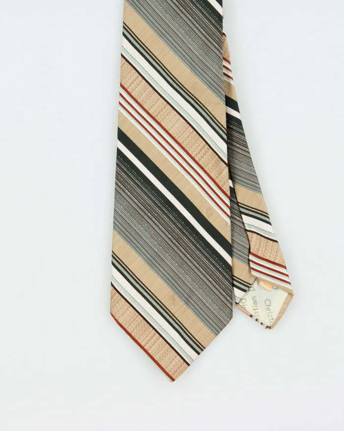 Vintage Christian Dior Silk Tie sold by Rokit product image thumbnail 2