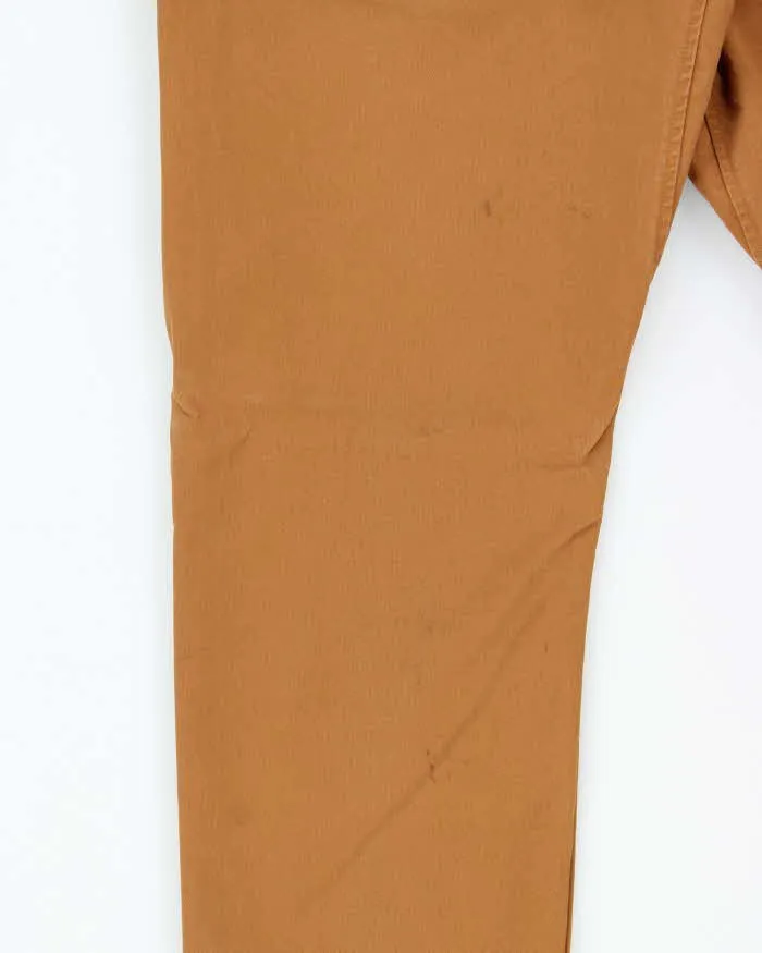Vintage Nike SB Skate Slim Straight Tan Chino Trousers - W34 L30 sold by Rokit product image thumbnail 5