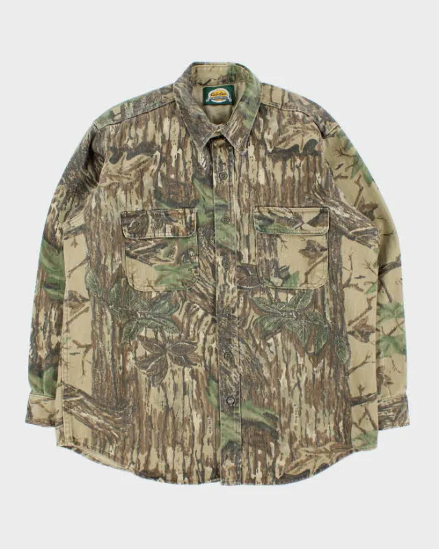 Vintage Cabelas Realtree Heavyweight Camouflage Shirt - L made by Rokit