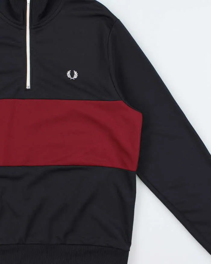 Vintage Fred Perry Quarter-Zip Pullover Track Jacket - XL sold by Rokit product image thumbnail 3