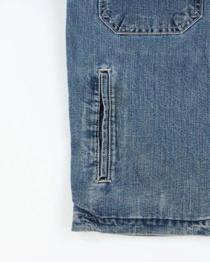 Vintage 1990s Lee Pipes Women's Skatewear Denim Jacket - M sold by Rokit product image thumbnail 4