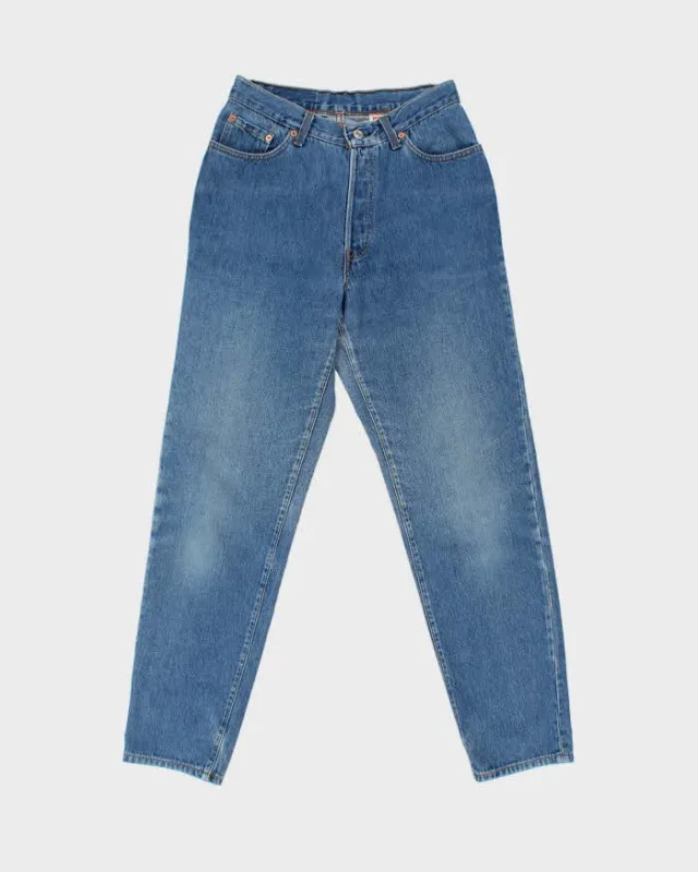 Vintage 1996 Levi's 17501 Red Tag Made In USA Women's Tapered Straight Leg Denim Jeans - W28 L30 sold by Rokit