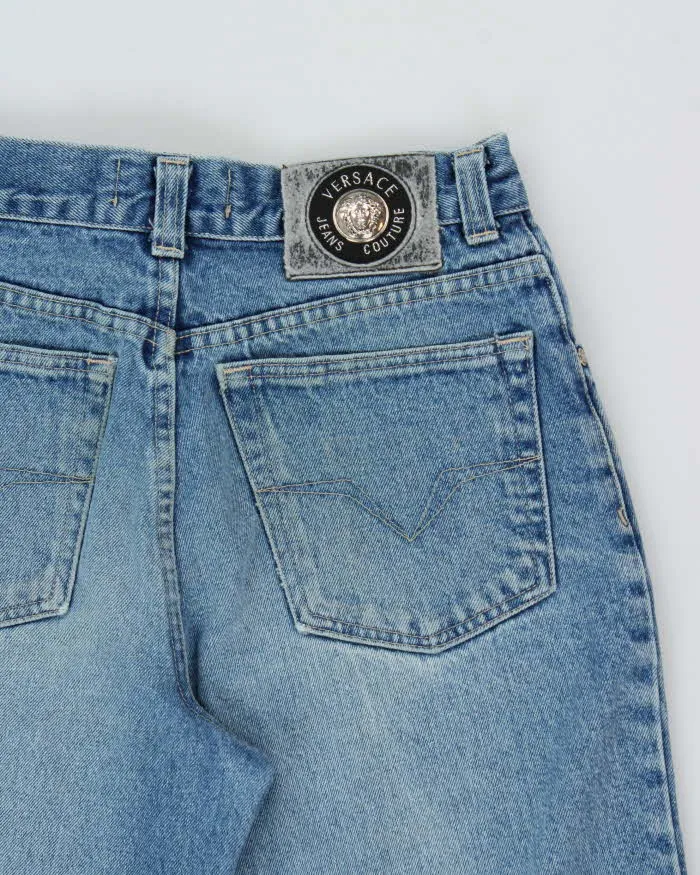 Vintage 1990s Versace JC Relaxed Straight Leg Denim Jeans - W30 L29 sold by Rokit product image thumbnail 4