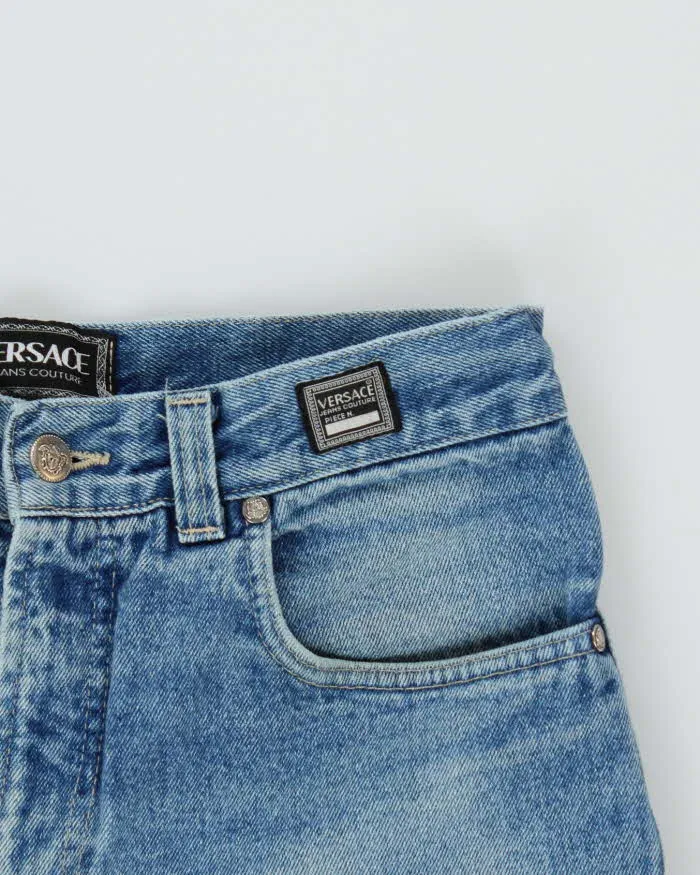 Vintage 1990s Versace JC Relaxed Straight Leg Denim Jeans - W30 L29 sold by Rokit product image thumbnail 5
