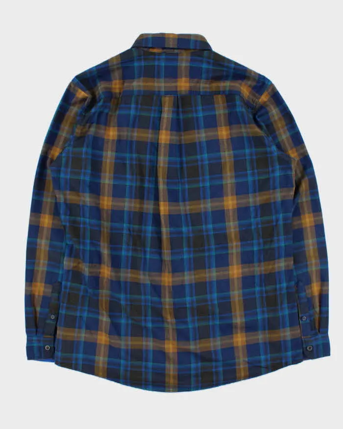 Vintage Eddie Bauer Plaid Classic Fit Long Sleeve Flannel Shirt - L sold by Rokit product image thumbnail 2