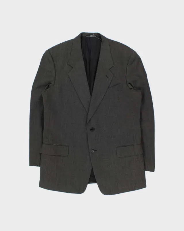 Vintage 1990s Valentino Garavani Wool Single Breasted Blazer - XL made by Valentino