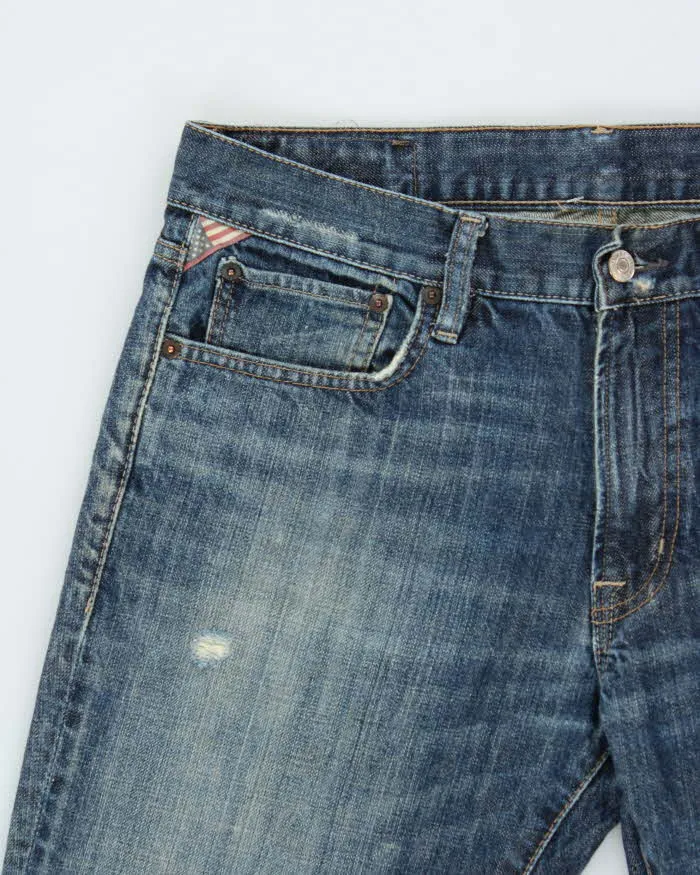 Vintage Ralph Lauren Denim & Supply Slouch Straight Leg Jeans - W34 L33 sold by Rokit product image thumbnail 3