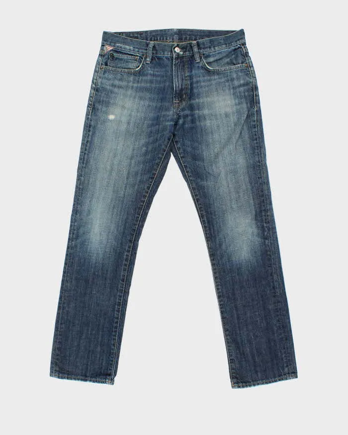 Vintage Ralph Lauren Denim & Supply Slouch Straight Leg Jeans - W34 L33 sold by Rokit