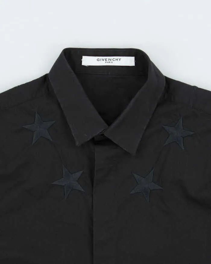 Vintage Givenchy Embroidered Star Contemporary Fit Long Sleeve Shirt - M sold by Rokit product image thumbnail 5