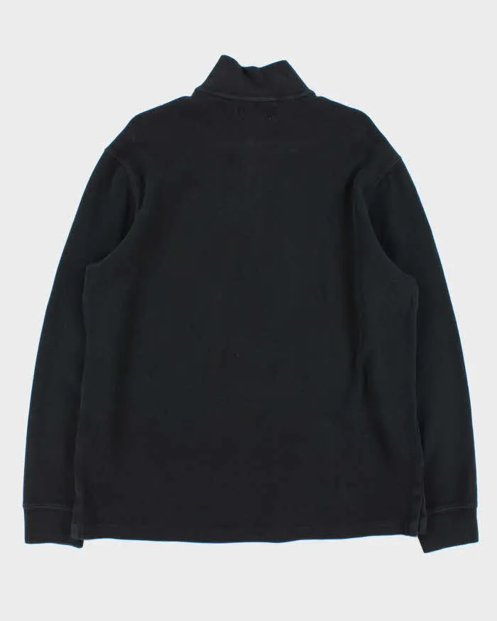 Vintage Y2K 00s Polo Ralph Lauren Classic Quarter-Zip Sweatshirt - L sold by Rokit product image thumbnail 2