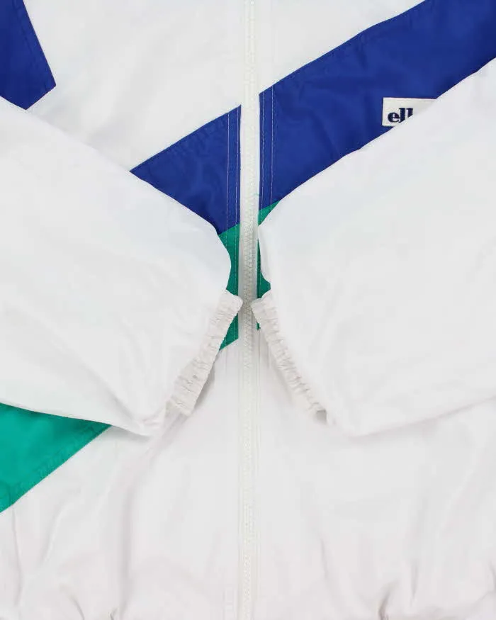 Vintage 1990s Ellesse Japan Spell Out Tri-Colour Shell Bomber Jacket - L sold by Rokit product image thumbnail 5