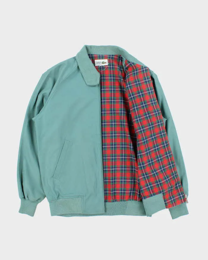 Vintage 1990s Chemise Lacoste Tartan Lined Harrington Jacket - XS sold by Rokit product image thumbnail 3