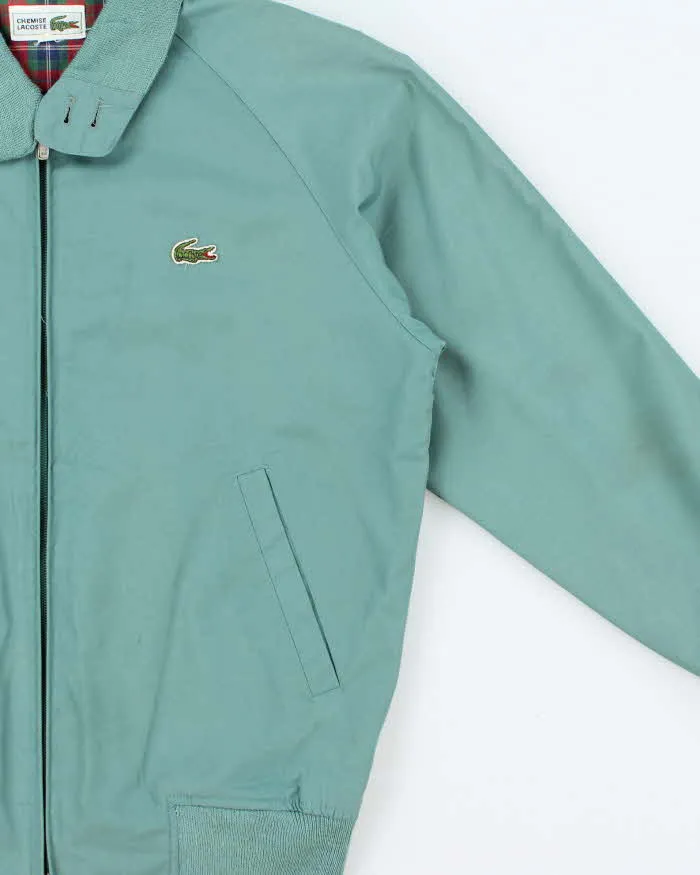 Vintage 1990s Chemise Lacoste Tartan Lined Harrington Jacket - XS sold by Rokit product image thumbnail 4