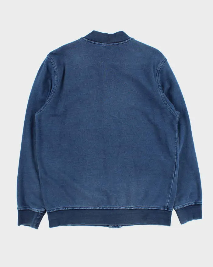 Vintage Lacoste Denim Jersey Bomber Jacket - L sold by Rokit product image thumbnail 2