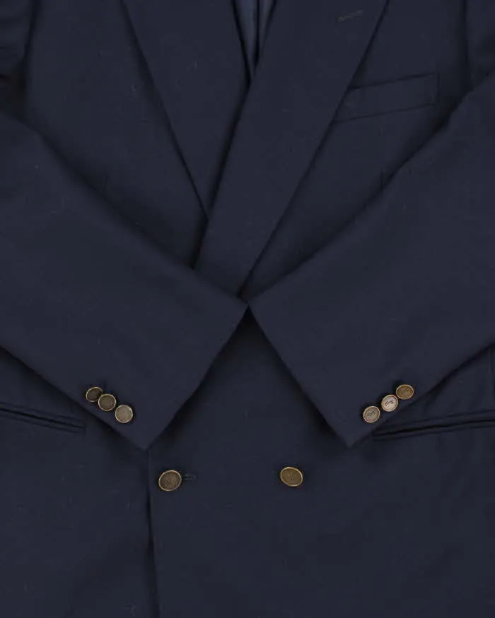 Vintage 1980s Yves Saint Laurent Wool Double Breasted Blazer - L sold by Rokit product image thumbnail 5
