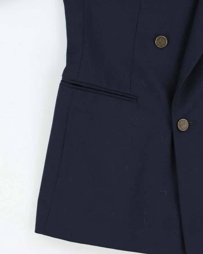Vintage 1980s Yves Saint Laurent Wool Double Breasted Blazer - L sold by Rokit product image thumbnail 4