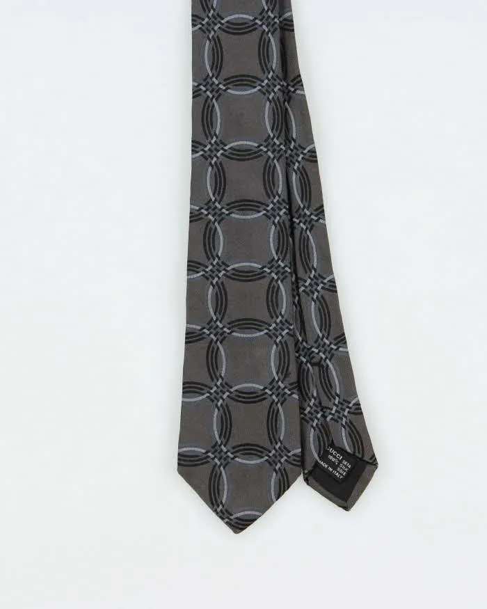 Vintage Gucci Silk Skinny Tie sold by Rokit product image thumbnail 2